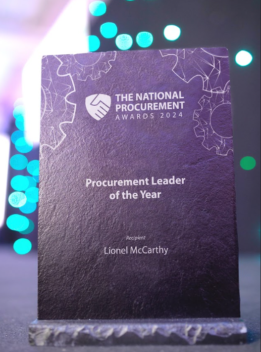 photo of national procurement award